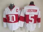 Detroit Red Wings #5 Nicklas Lidstrom White Winter Classic Jersey