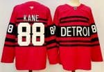 Detroit Red Wings #88 Patrick Kane Red Alternate Authentic Jersey
