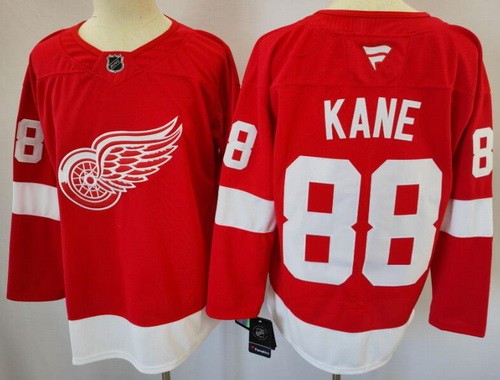 Detroit Red Wings #88 Patrick Kane Red Authentic Jersey
