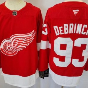 Detroit Red Wings #93 Alex DeBrincat Red Fanatics Authentic Jersey