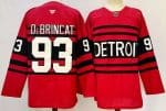 Detroit Red Wings #93 Johan Franzen Red Alternate Authentic Jersey