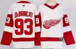Detroit Red Wings #93 Johan Franzen White Authentic Jersey