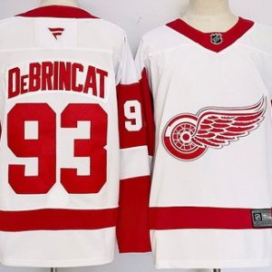 Detroit Red Wings #93 Johan Franzen White Authentic Jersey