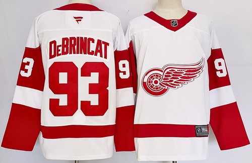Detroit Red Wings #93 Johan Franzen White Authentic Jersey