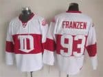 Detroit Red Wings #93 Johan Franzen White Winter Classic Jersey