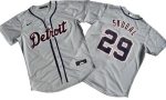 Detroit Tigers #29 Tarik Skubal Gray Cool Base Jersey
