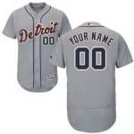 Detroit Tigers Customized Gray FlexBase Jersey
