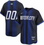 Detroit Tigers Customized Navy City Connect Limited Jersey