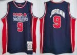 Dream 1 USA #9 Michael Jordan Navy 1992 Mitchell & Ness Swingman Jersey