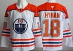 Edmonton Oilers #18 Zach Hyman White Alternate Authentic Jersey