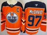 Edmonton Oilers #97 Connor McDavid Orange Authentic Jersey