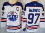 Edmonton Oilers #97 Connor McDavid White Authentic Jersey