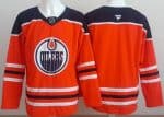 Edmonton Oilers Blank Orange Authentic Jersey