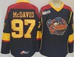 Erie Otters #97 Connor McDavid Navy Authentic Jersey