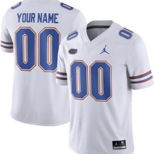 Florida Gators Customized Limited White College Football Jersey