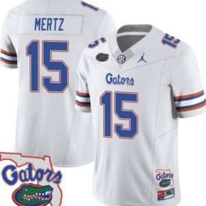 Florida Gators Customized Limited White FUSE College Football Jersey