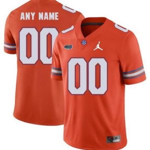 Florida Gators Customized Orange Rush College Football Jersey
