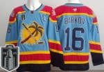 Florida Panthers #16 Aleksander Barkov Blue 2025 Stanley Cup Final Authentic Jersey