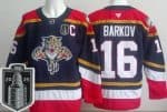 Florida Panthers #16 Aleksander Barkov Navy 2025 Stanley Cup Final Authentic Jersey