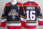 Florida Panthers #16 Aleksander Barkov Navy Authentic Jersey