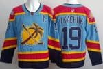Florida Panthers #19 Matthew Tkachuk Blue Authentic Jersey