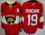 Florida Panthers #19 Matthew Tkachuk Red Fanatics Authentic Jersey