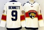 Florida Panthers #9 Sam Bennett White Authentic Jersey