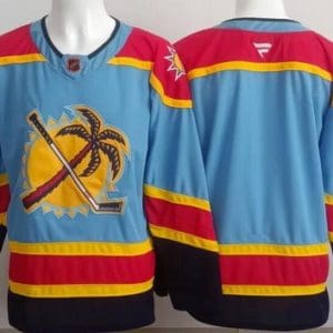 Florida Panthers Blank Blue Authentic Jersey