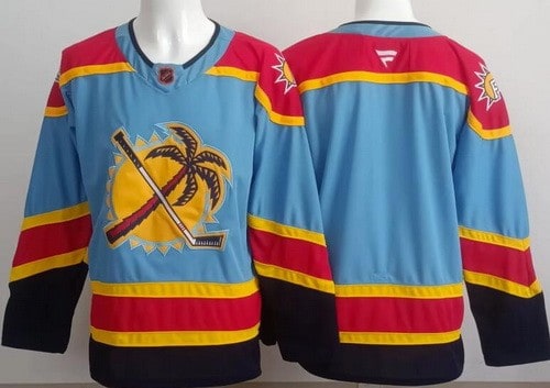 Florida Panthers Blank Blue Authentic Jersey