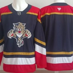 Florida Panthers Blank Navy Authentic Jersey