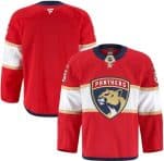 Florida Panthers Customized Red Fanatics Authentic Jersey