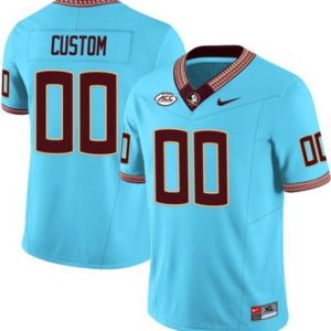 Florida State Seminoles Customized Limited Blue FUSE College Football Jersey