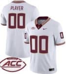 Florida State Seminoles Customized Limited White FUSE College Football Jersey