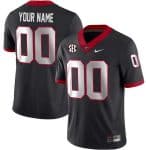 Georgia Bulldogs Customized Limited Black 2023 College Football Jersey
