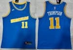 Golden State Warriors #11 Klay Thompson Blue 2022 Classic Icon Swingman Jersey