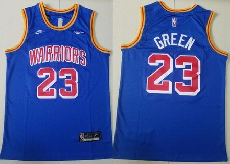 Golden State Warriors #23 Draymond Green Blue Classic Icon Sponsor Swingman Jersey