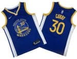 Golden State Warriors #30 Stephen Curry Blue Icon Swingman Jersey