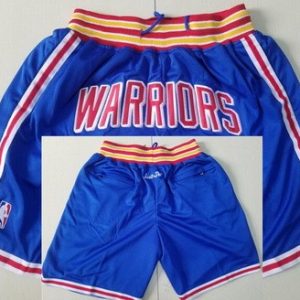Golden State Warriors Blue Classic Just Don Shorts