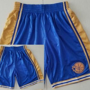 Golden State Warriors Blue Hollywood Classic Swingman Shorts