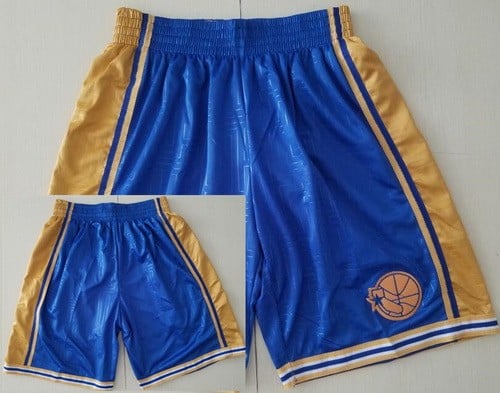 Golden State Warriors Blue Hollywood Classic Swingman Shorts