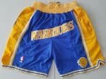 Golden State Warriors Blue Just Don Swingman Shorts