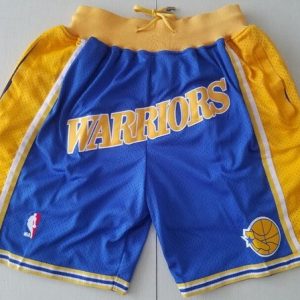 Golden State Warriors Blue Just Don Swingman Shorts
