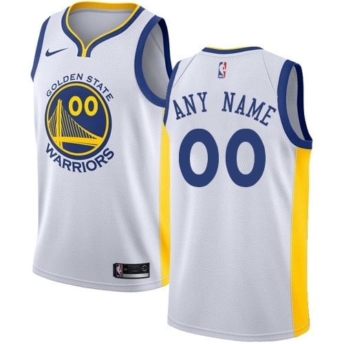 Golden State Warriors Customized White Icon Swingman Nike Jersey