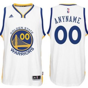Golden State Warriors Customized White Swingman Adidas Jersey