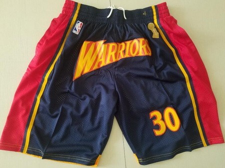 Golden State Warriors Navy Champions Just Don Shorts