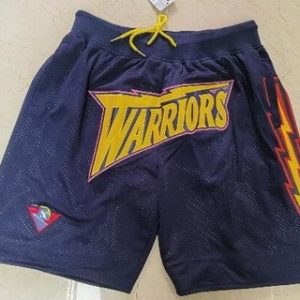 Golden State Warriors Navy Just Don Shorts