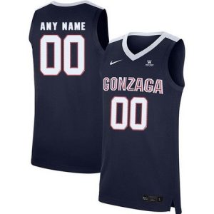 Gonzaga Bulldogs Customized Navy 2019 College Basketball Jersey