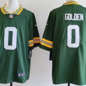 Green Bay Packers #0 Matthew Golden Limited Green Vapor Jersey