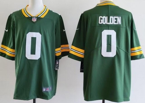 Green Bay Packers #0 Matthew Golden Limited Green Vapor Jersey