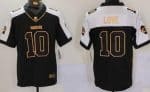 Green Bay Packers #10 Jordan Love Limited Black Gold Thanksgiving FUSE Vapor Jersey